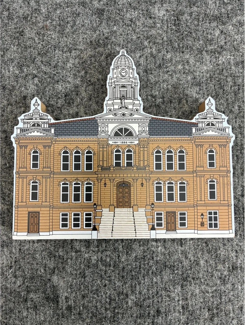 Shepherd's Heart Belmont County Courthouse St. Clairsville Ohio Wooden Wall Art
